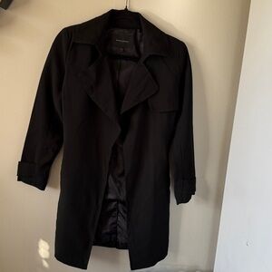 Banana Republic Petite Black Trench Coat